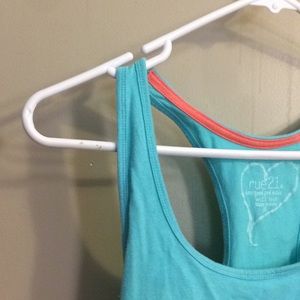 Teal tank top